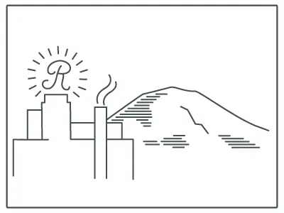 Old Rainier Brewery brewery illustration rainier seattle vector