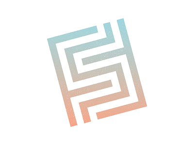Solve lines logo logo design mark maze