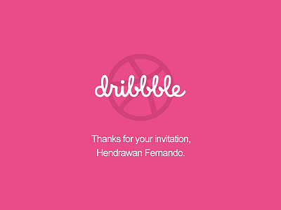 Thanks! debut invitation thanks