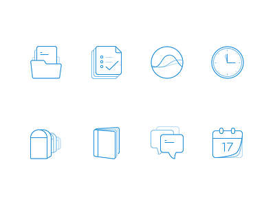 Blend line Icons app icons bangalore icons india ios ios 7 ios 8 line icons thin icons ui ux