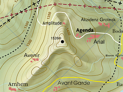 A 36daysoftype a cartography illustration map typography