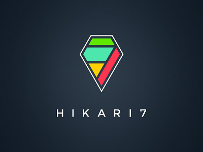 HIKARI7 indentity identity logo