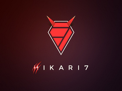 HIKARI7 - IKARI department identity logo