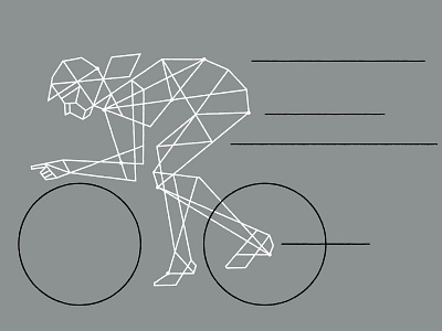 Female Pinchflat Poster cyclist female for pinchflat poster show the