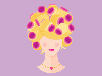 steel magnolias | cph 15-16 beauty salon big hair curlers