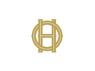 Monogram brand logotype monogram vector