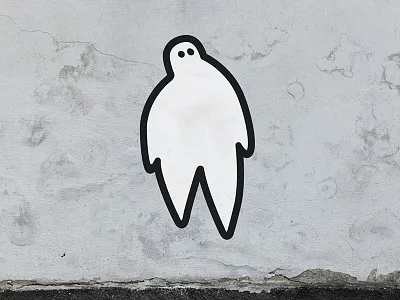 Ooooooo phantom wall sticker