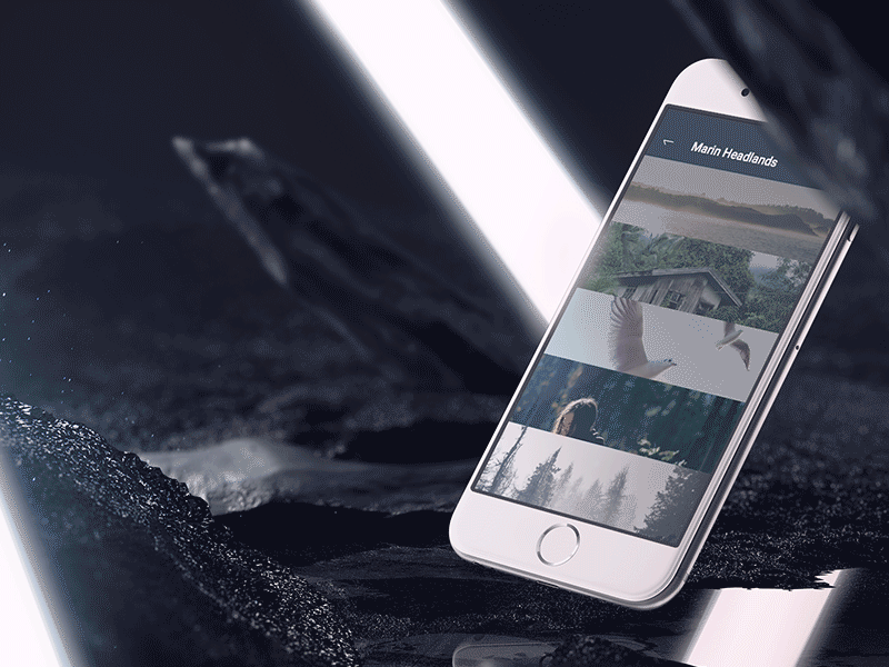 Prototype Tutorial - Photo Expansion animation app interaction design ixd material design mobile pixate prototype transition tutorial ui visual design