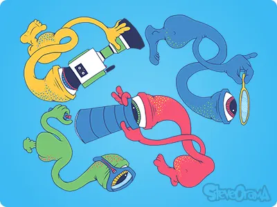 Eye Spy rebound sticker sticker mule stickermule vinyl wall wall graphic wallgraphic