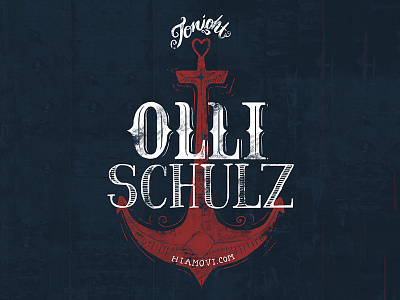 Illustrated Type 1 – Olli anchor concert gig hand handlettering olli schulz type typography