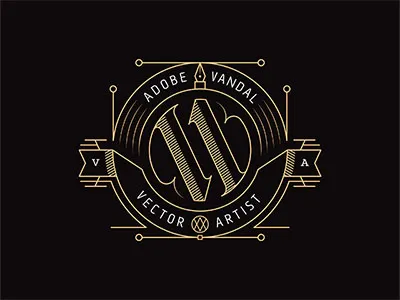 Vector Artist adobe artist lettering monogram type typography vandal vector