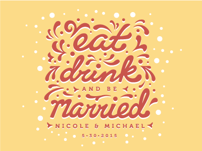 Eat, Drink and be Married: Bridal Shower Wine Labels bridal hand illustrated jessica label shower tenuta typography wedding wine