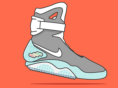 Day 9 art back to the future graphic myart nike nike 2015 vector vectorart