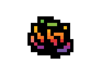 Brain apple brain pixels what