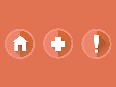 Shadow Buttons badge button icon shadow ui web