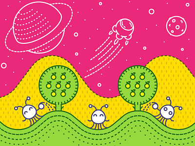 Apples on Mars april cosmonaut cosmos gagarin space