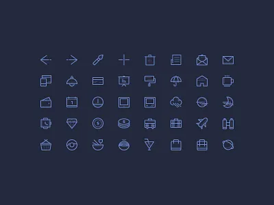 Freebie: Icons set vol.2 freebie icons outline stroke