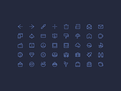 Freebie: Icons set vol.2 freebie icons outline stroke