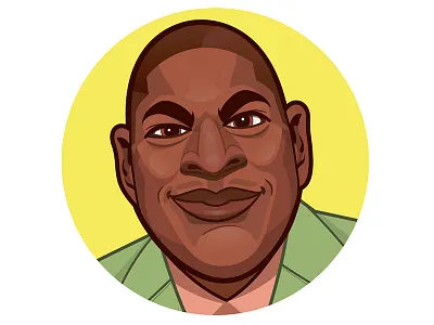 Keyshawn Johnson - ESPN espn fantasy football football illustration keyshawn johnson portrait sports