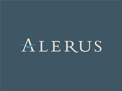 Alerus Logo bank bembo logo serif take flight wings