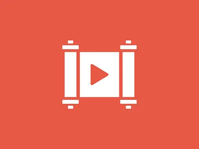 Quick Li'l Logo Mark branding hackathon icon iconic logo mark play button scrolls simple