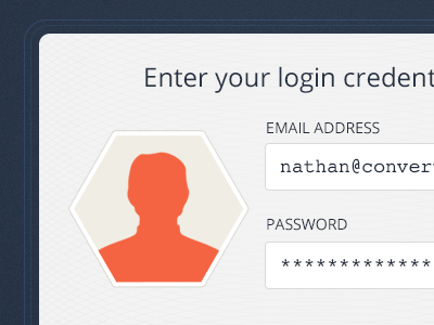 Account credentials