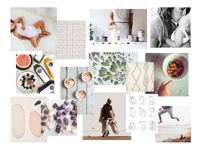 nourished moodboard branding health logo moodboard nutrition wellness