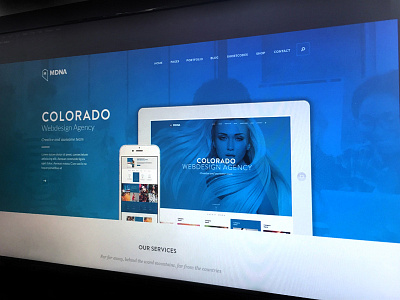 New Project in Progress beautiful blue coming soon design design agency new new theme shop sneak preview themeforest unique woocommerce