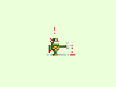 Raph. Bad boy 8 bit character pixel pixel art raphael tmnt