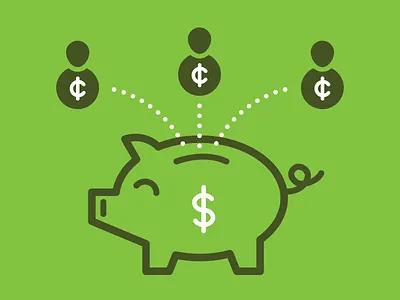 Affiliate Marketing affiliate marketing cents dollars icon iconography money online resellers piggy bank