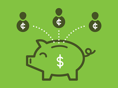 Affiliate Marketing affiliate marketing cents dollars icon iconography money online resellers piggy bank