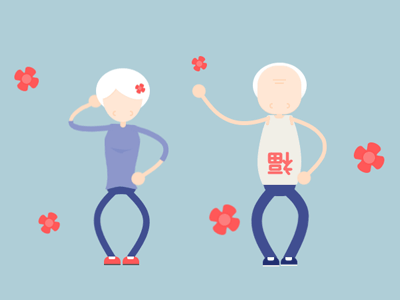Party Grandpapa&Grandmama animation