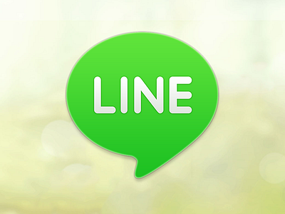 NAVER LINE icon for OS X Yosemite icon os x yosemite