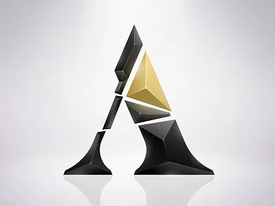 A #36DaysOfType 36daysoftype a black gold letter lettering type typography