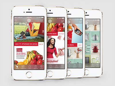 Target iOS App Redesign app ios mobile target