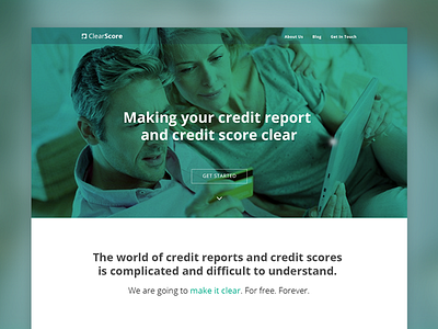 Finance Landing finance landing minimal web