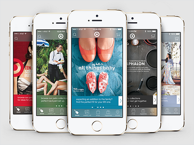 Target iOS App Redesign app ios mobile target