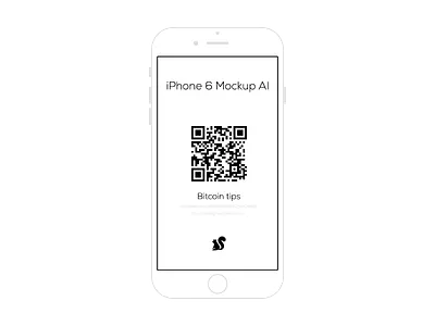 iPhone 6 Mockup AI ai bitcoin download free iphone iphone 6 iphone6 mockup