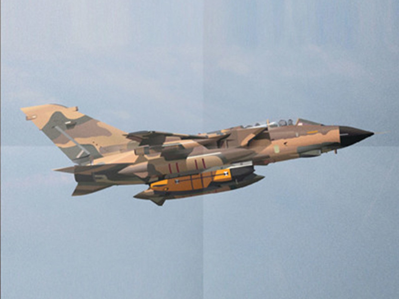 Example of Combat Aircraft Illustration