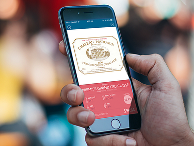 Vino App: Wine Details app design details interface ios iphone mobile ui ux vino wine