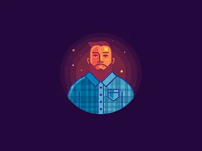 Portrait avatar illustration portrait selfie simple