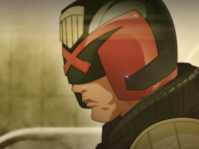 Dredd Anime anime comics dredd illustration judge dredd manga