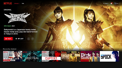 BABYMETAL en Netflix | Fotomontaje graphic design