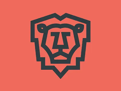 Lion game of thrones geometric geometry lion lion head