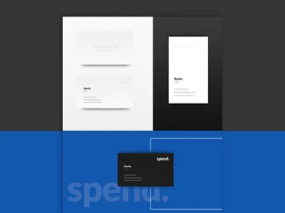 Business card concept branding business card designing print