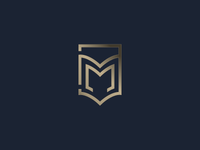 JMM Monogram branding classy hotel jm jmm logo monogram personal shield