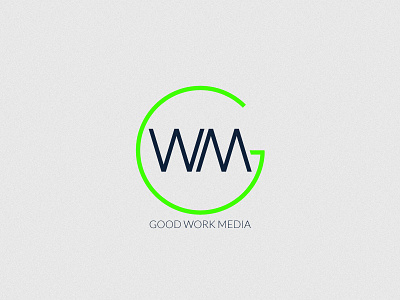 Personal Logo good work media logo