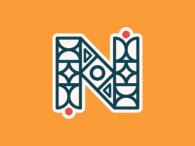 Typefight Live - Creative South 2015 creative south cs15 flat geometric georgia letter lettering n orange red