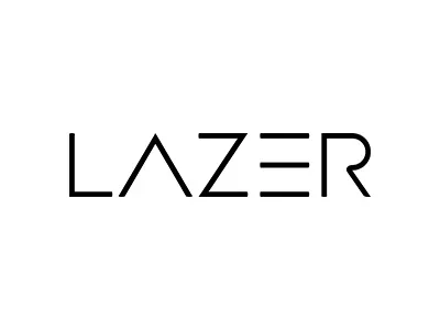 Lazer — Logo black business e commerce hi tech lazer line logo luxury minimalistic online payment simple