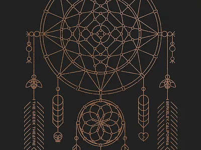 Alabama Shakes Poster alabama shakes bee berkeley dan kuhlken dkng dream dreamcatcher nathan goldman native native american string vector